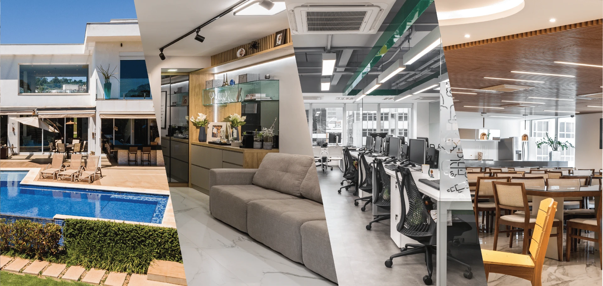 Seleção de projetos residenciais e corporativos da Parm Arquitetura